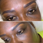 3D Eyebrow Microblading with shading
